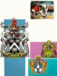 Guilds Of London Vintners art by Dan Escott
