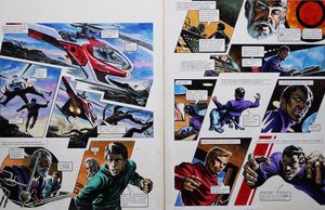 A Whipped Cur from 'Sedda's Plot' (TWO pages) art by Oliver Frey