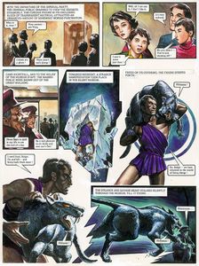 The Trigan Empire: Look and Learn issue 782 (8 Jan 1977) art by Oliver Frey