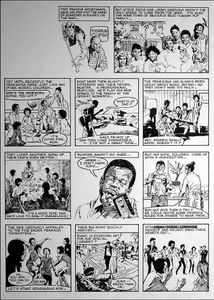 The 5 Star Story Part 2 (TWO pages) art by David Jackson
