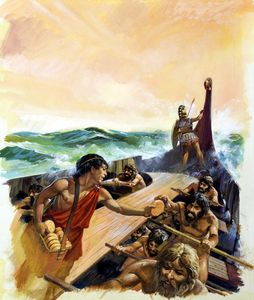 Spartans vs Athenians art by Andrew Howat