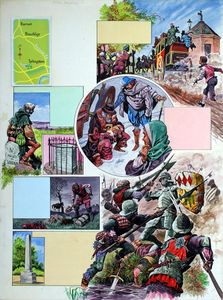 The Road to Manchester art by Peter Jackson