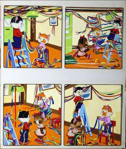 Num Num - Decorations art by Gordon Hutchings
