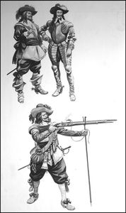 Soldiers Of The English Civil War art by Peter Jackson