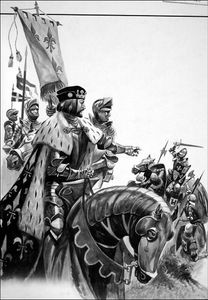 The Battle of Fornovo art by Peter Jackson
