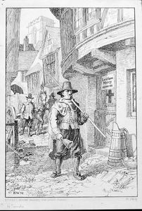 The Great Plague art by Robert Wilson Matthews