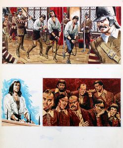 Captain Blood 13 art by Colin Merrett