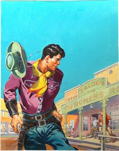 Lannagan Strikes It Rich art by James E McConnell