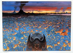 The Street 1 art by Moebius (Jean Giraud) and Geof Darrow
