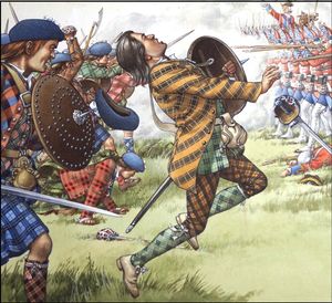 Battle of Culloden art by Patrick Nicolle
