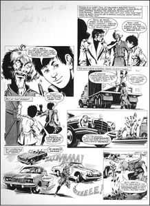 Catweazle - Interpol (TWO pages) art by Alan Parry