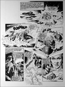 Labyrinth - Dolphin (TWO pages) art by Mike Noble