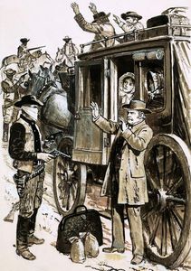 Henry Plummer Sheriff and Outlaw art by Ken Petts