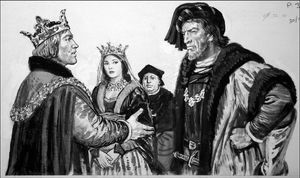 Earl of Warwick - The Kingmaker art by Ken Petts