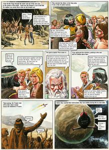 The Trigan Empire: Look and Learn issue 634 (9 March 1974) - Liberation! art by Miguel Quesada