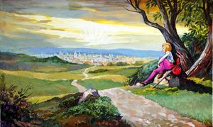 Dick Whittington: London Morning art by Nadir Quinto