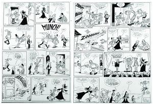 Beastenders 2 (TWO pages) art by Reg Parlett