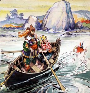 Peter Pan: To The Island art by Nadir Quinto