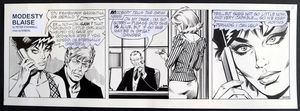 Modesty Blaise Daily Strip #9458 art by Enric Badia Romero