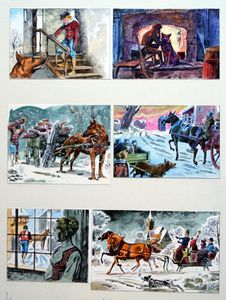 Dog of Flanders 6 art by Giorgio Trevisan