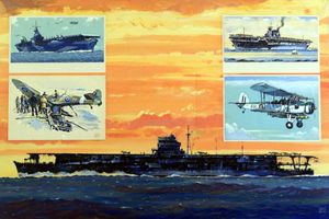 Japanese Aircraft Carrier Hiryu - Terror of the Pacific art by John S Smith