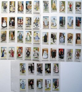 Complete Set of 50 'Gilbert & Sullivan' John Player & Sons Cigarette Cards Second Series (1927)
