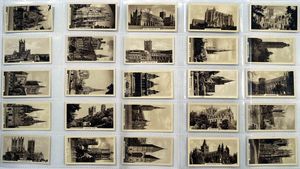 Full Set of 25 Cigarette Cards Cathedrals (1939) by Various