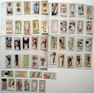 Complete Set of 50 'First Aid' Wills Cigarette Cards (1915)