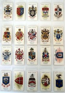 Town & City Arms (Boroughs Third series)   Full set of 50 cards (1905)
