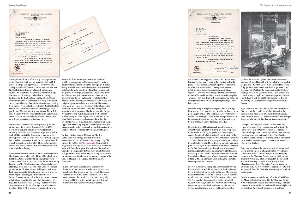Drawing from History: The Forgotten Art of Fortunino Matania by Lucinda Gosling; foreword by James Gurney