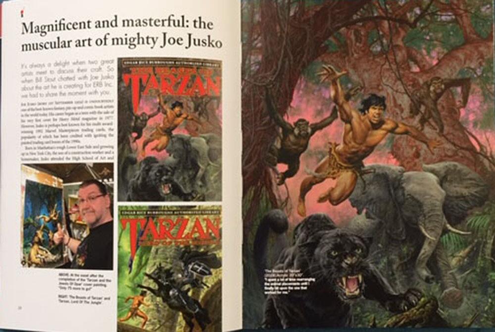 The Art of Tarzan (illustrators Special #15) ONLINE EDITION by Various, including Joe Jusko, Bill Stout, Edgar Rice Burroughs