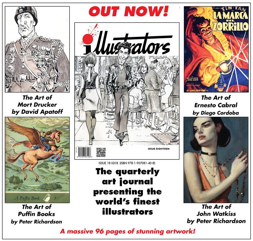 in issue 18, illustrators issue 18 ONLINE EDITION