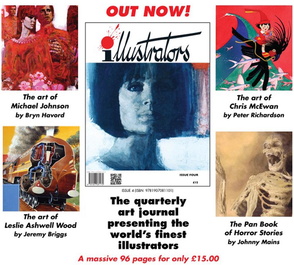 features include …, illustrators issue 4 ONLINE EDITION