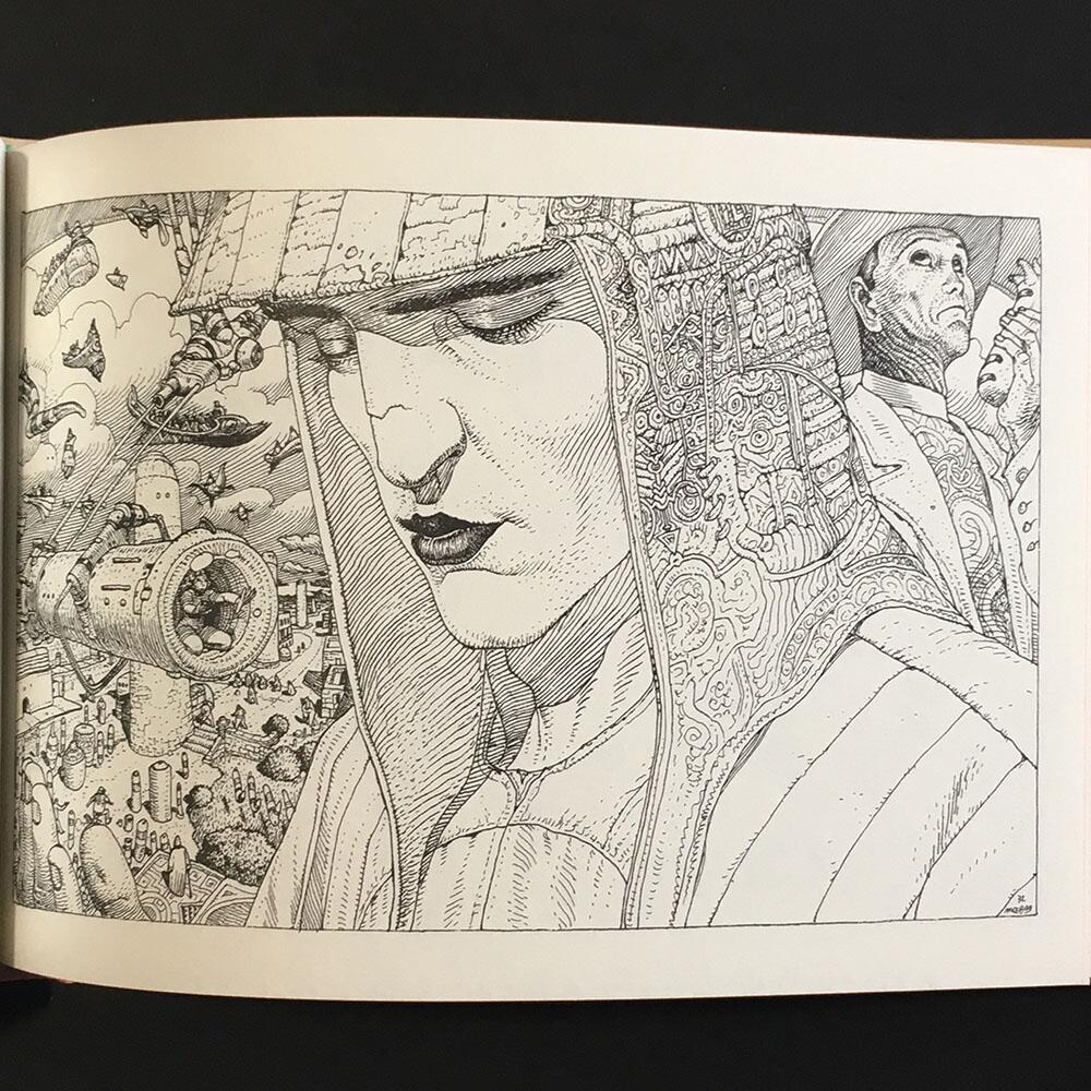 40 Days Dans Le Desert B - Expanded Edition by Moebius at