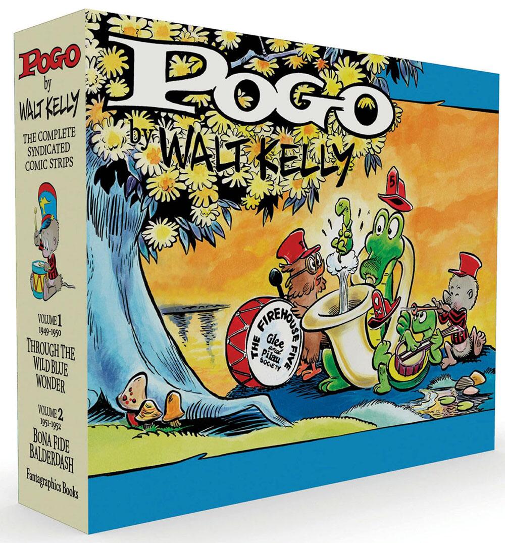 slipcase, POGO Volumes 1 & 2 Gift Set: Through the Wild Blue Wonder and Bona Fide Balderdash
