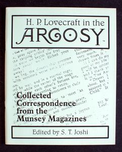 H. P. Lovecraft in the Argosy by H. P. Lovecraft