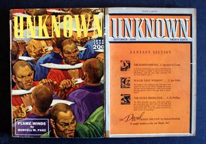 Unknown Fantasy Fiction Bundle 1 by L. Sprague de Camp, Robert Heinlein, Norvell W. Page