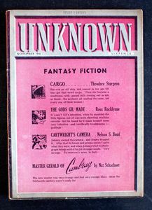 Unknown Fantasy Fiction (UK Edition): November 1940 by Theodore Sturgeon, Ross Rocklynne, Nelson S. Bond, Nat Schachner