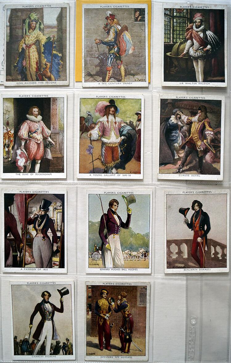 Set of 23 LARGE 'Dandies' John Player & Sons Cigarette Cards (1932)