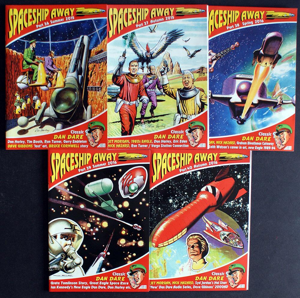 Spaceship Away: #36 - #40 (5 issues)