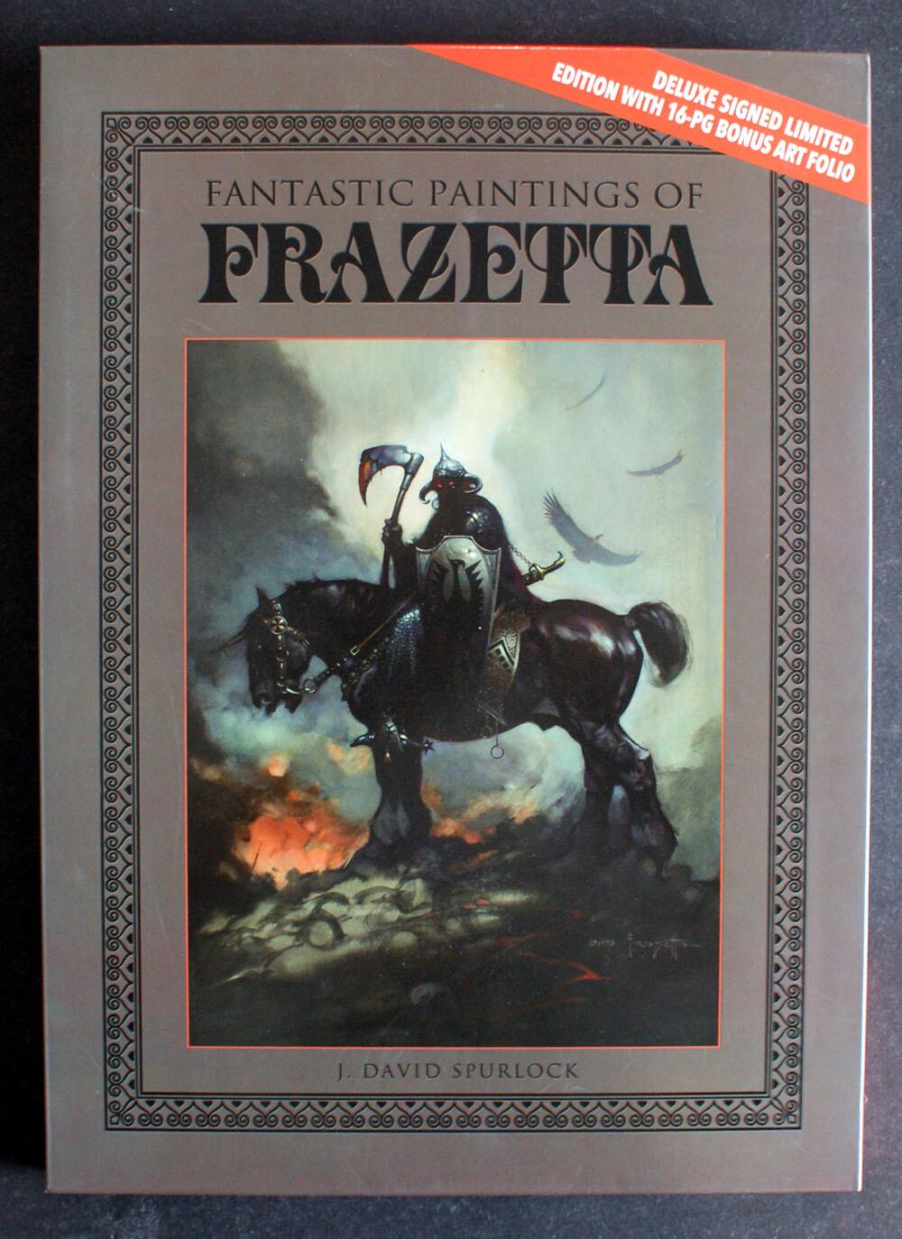 Fantastic Paintings of Frazetta - Deluxe Hardcover First Printing