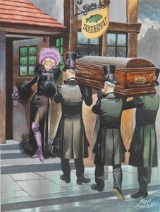 The Merry Widow (Ron Embleton) Art