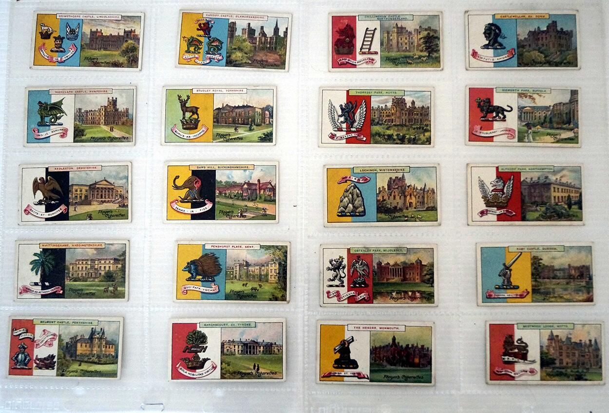 Country Seats and Arms (Second Series)  Full Set of 50 cards (1907)