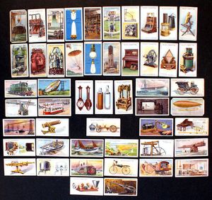 Cigarette Cards: Famous Inventions (1915) (50 cards)
