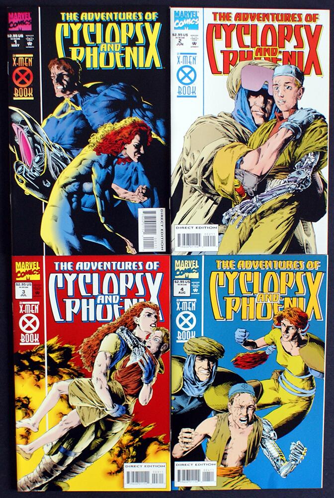 The Adventures Of Cyclops & Phoenix: Issues #1 - #4 by Scott Lobdell