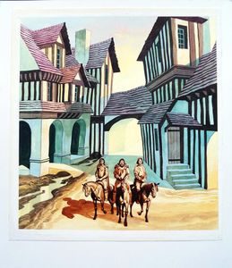 Magic Apples - Dusk 'Til Dawn art by Ron Embleton