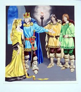 Magic Apples - Introductions art by Ron Embleton