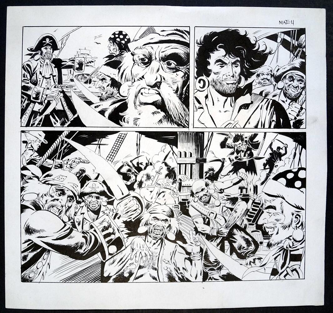 Pirates! art by 20th Century unidentified artist
