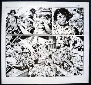 Pirates! art by 20th Century unidentified artist