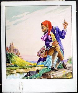 Rumpelstiltskin: Surveying The City art by E V Abbott